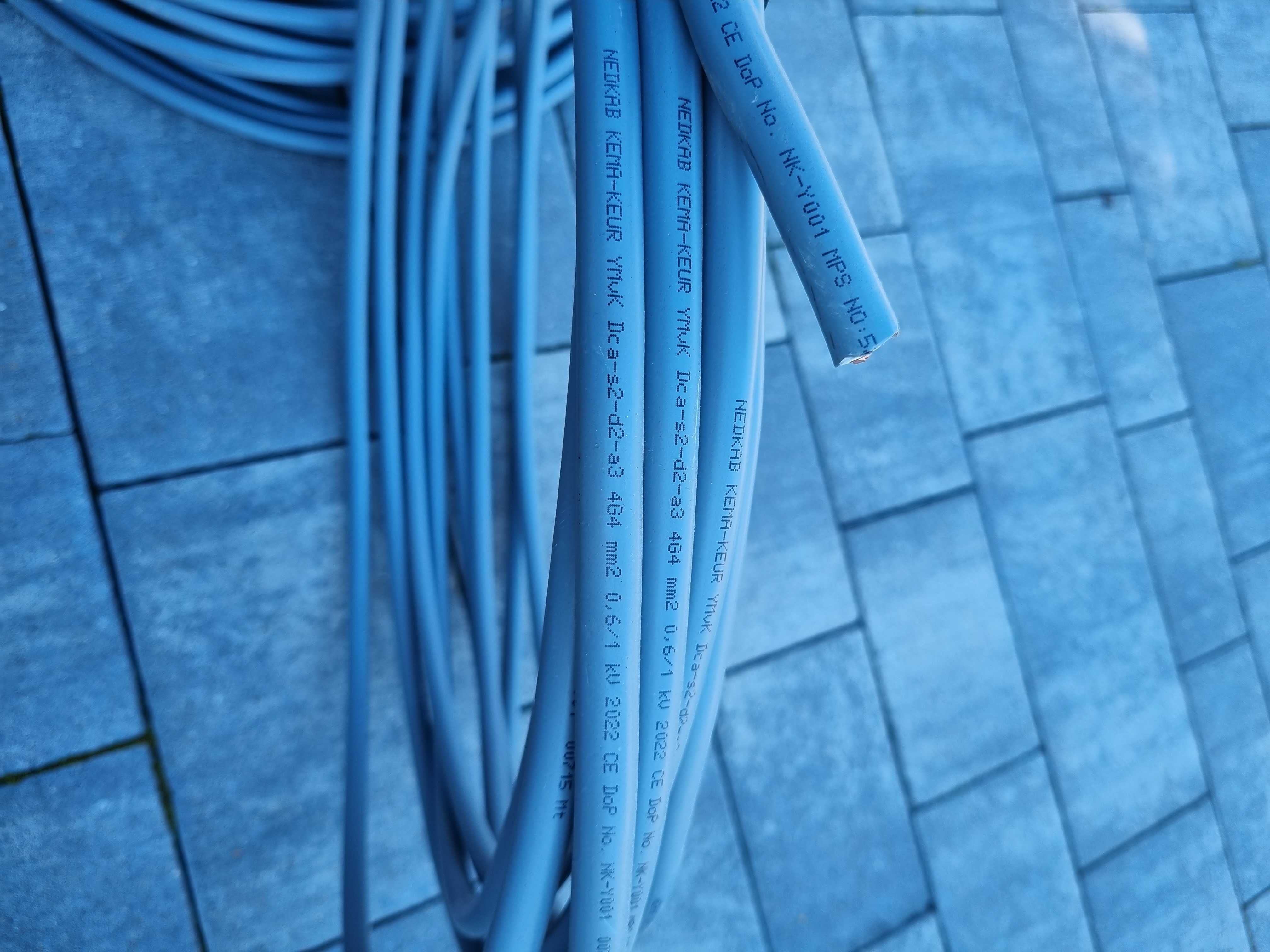 Kabel przewód elastyczny polwinit 4x4 siłowy nowy
