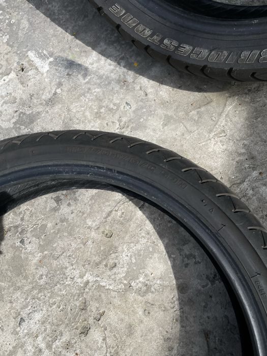 Моторезина 130/70/17 та 110/70/17  комплект, bridgestone