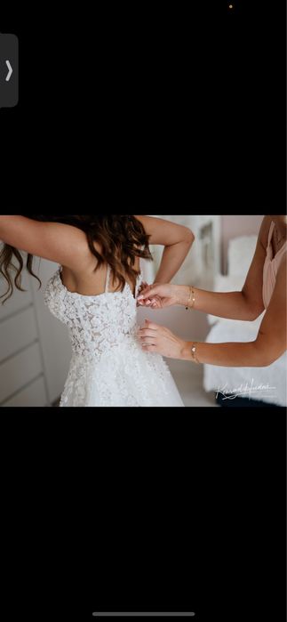 Suknia ślubna - projekt indywidualny Aleksandra Mirosław + długi welon