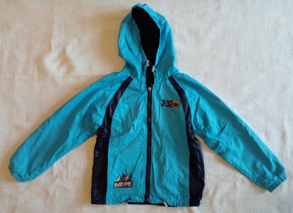 Ветровка стильна куртка J-32 North Pacific деми двухсторон, р. 122-128