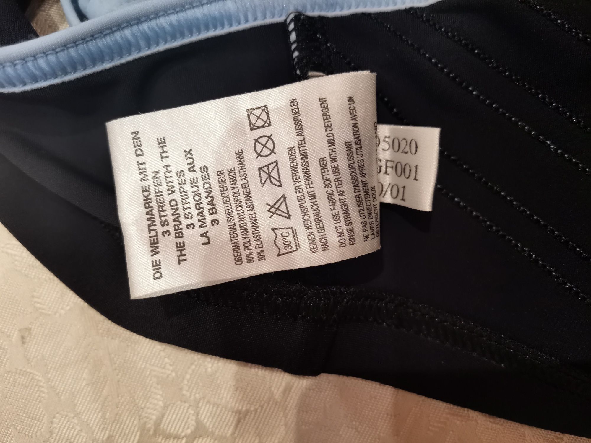 Top sportowy, stanik Adidas rozm S, siłownia, fitness , czarny