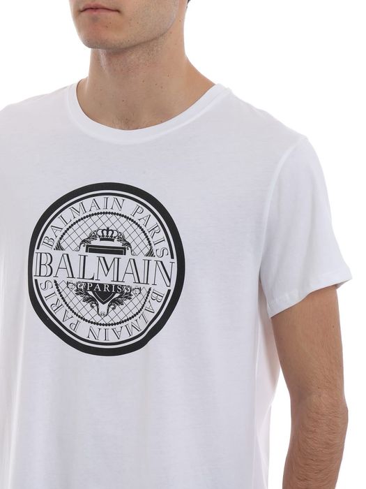 Balmain Circle logo Tee