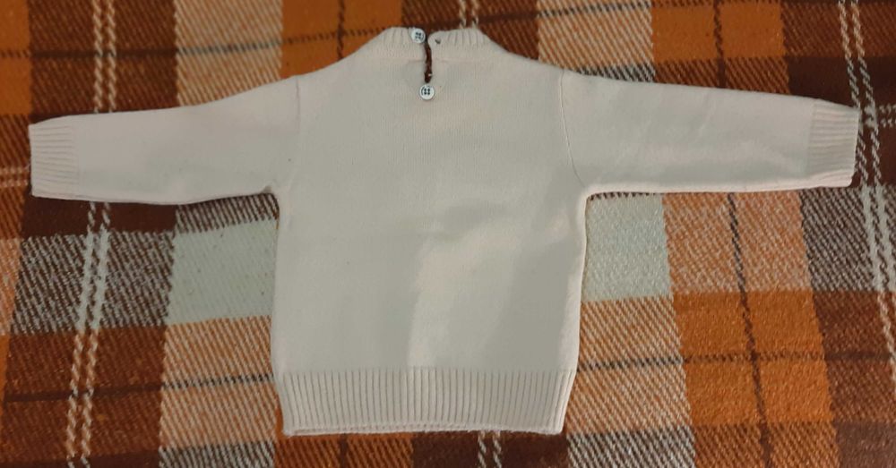 Свитер на девочку на 1 год, тёплый, Турция