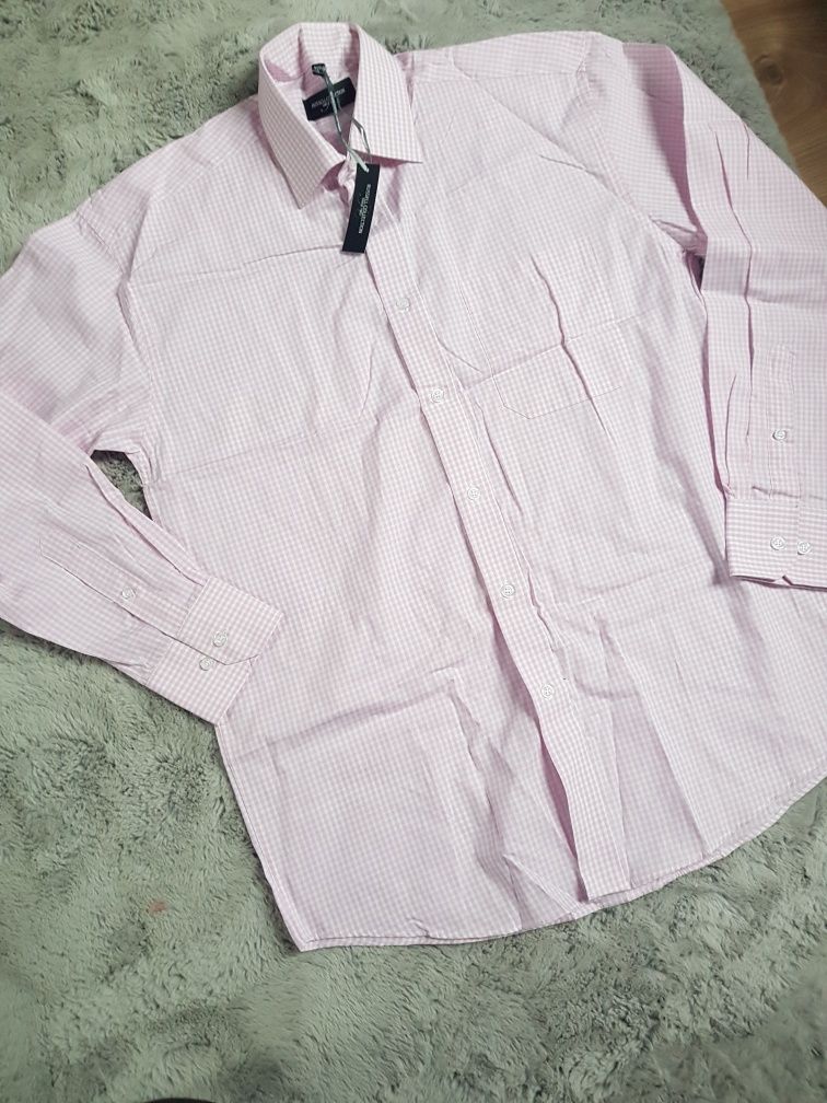 Koszula w kratę rozmiar M/L Russell Collection by Jerzees