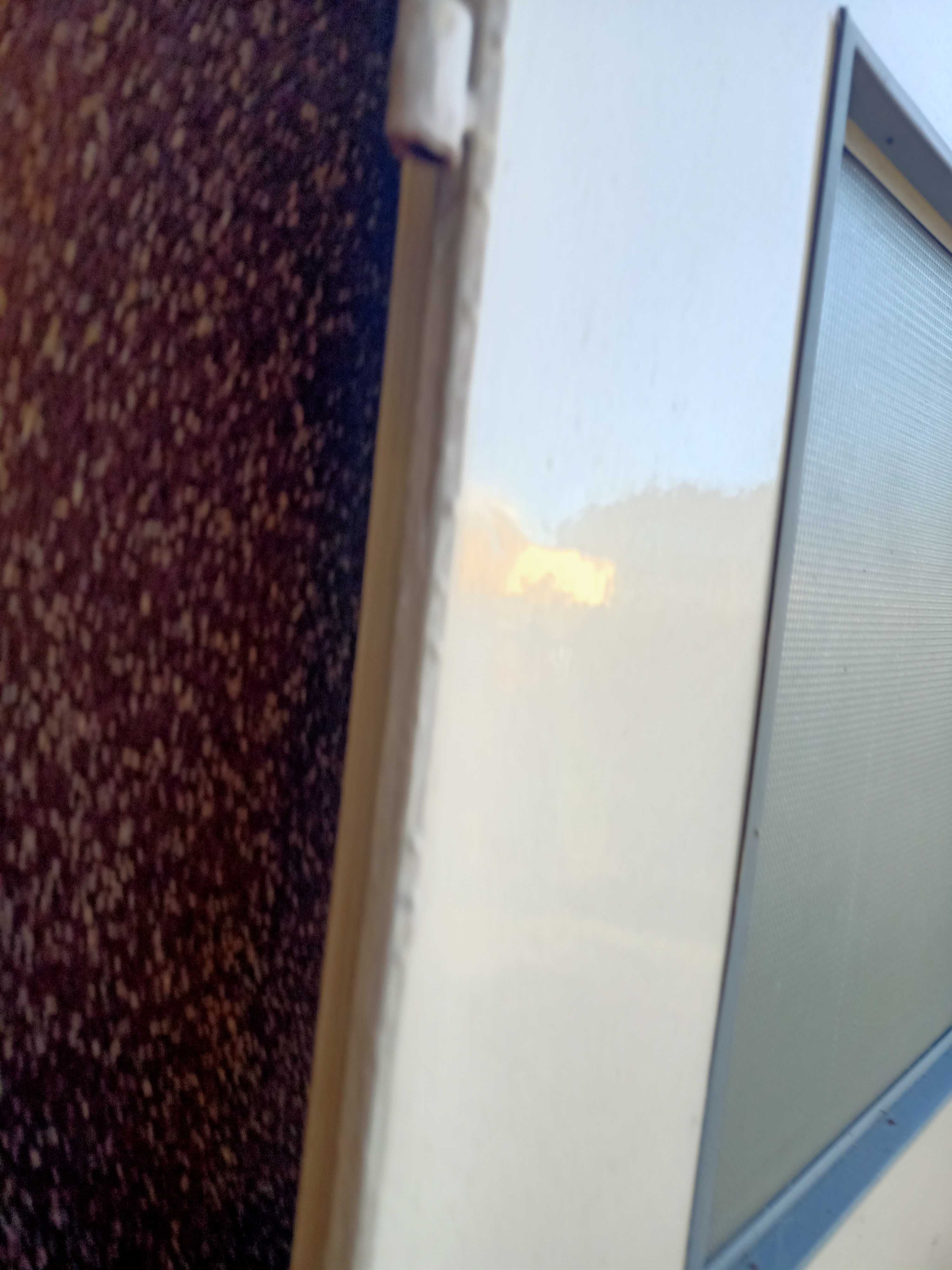 Drzwi wewnętrzne białe PRL 80 x 200 cm z szyba