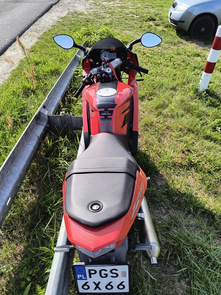 Rieju RS 125 4T RS2 Matrix kat B A1 silnik Yamaha YBR Aprilia Cagiva