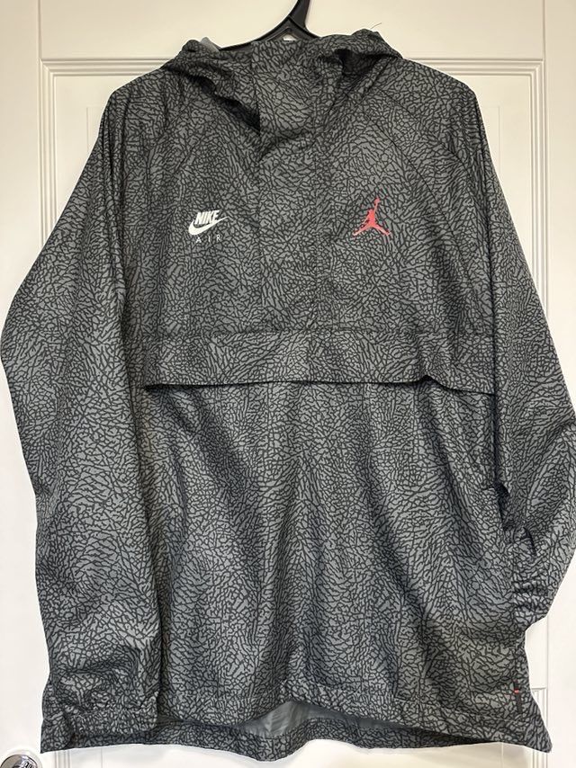 Ветровка Nike Air Jordan Mens Anorak Windbreaker Wings 1988 Cement