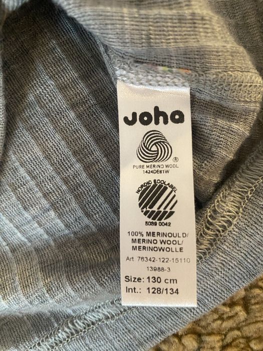 JOHA kamizelka podkoszulka merino 130 cm