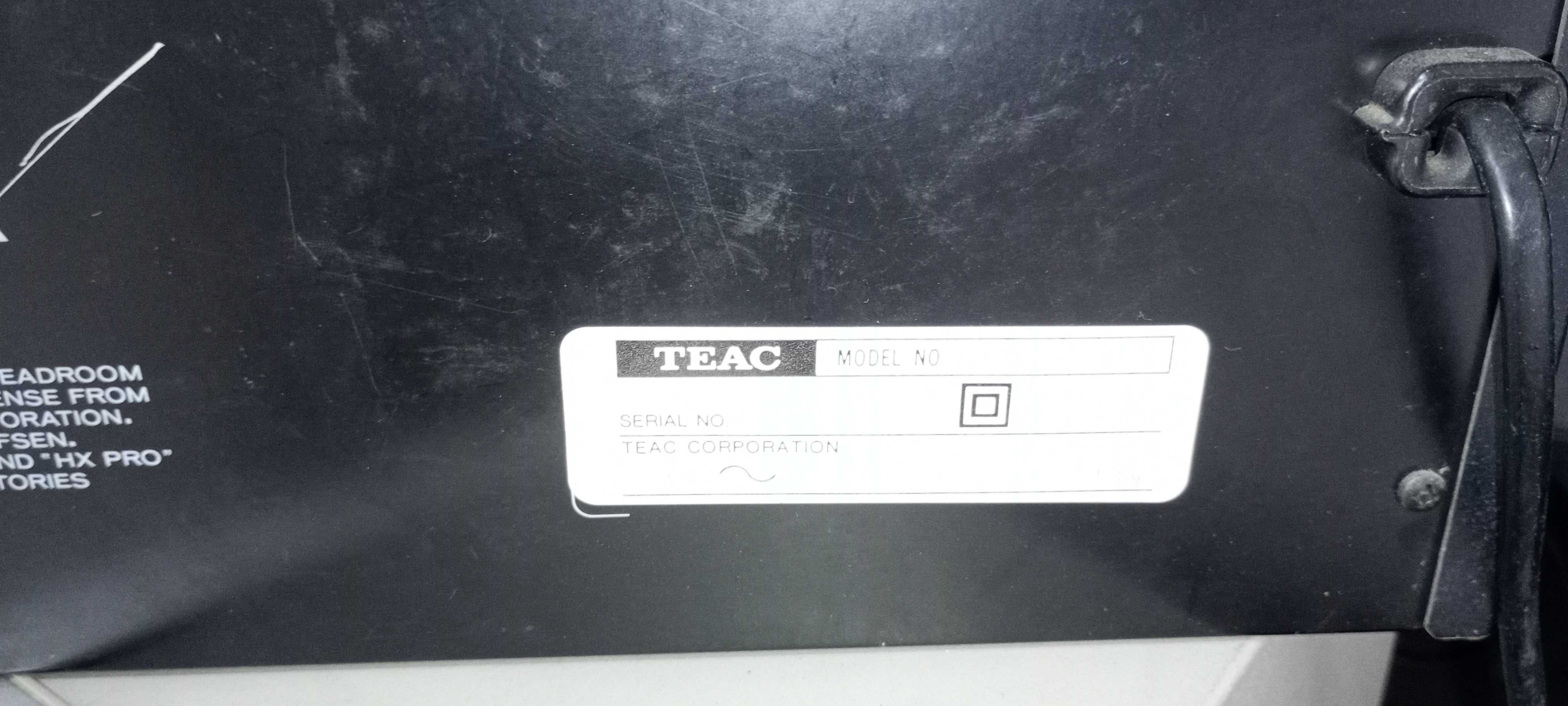 Toca-Fitas Cassette Deck TEAC W-700R, super desconto