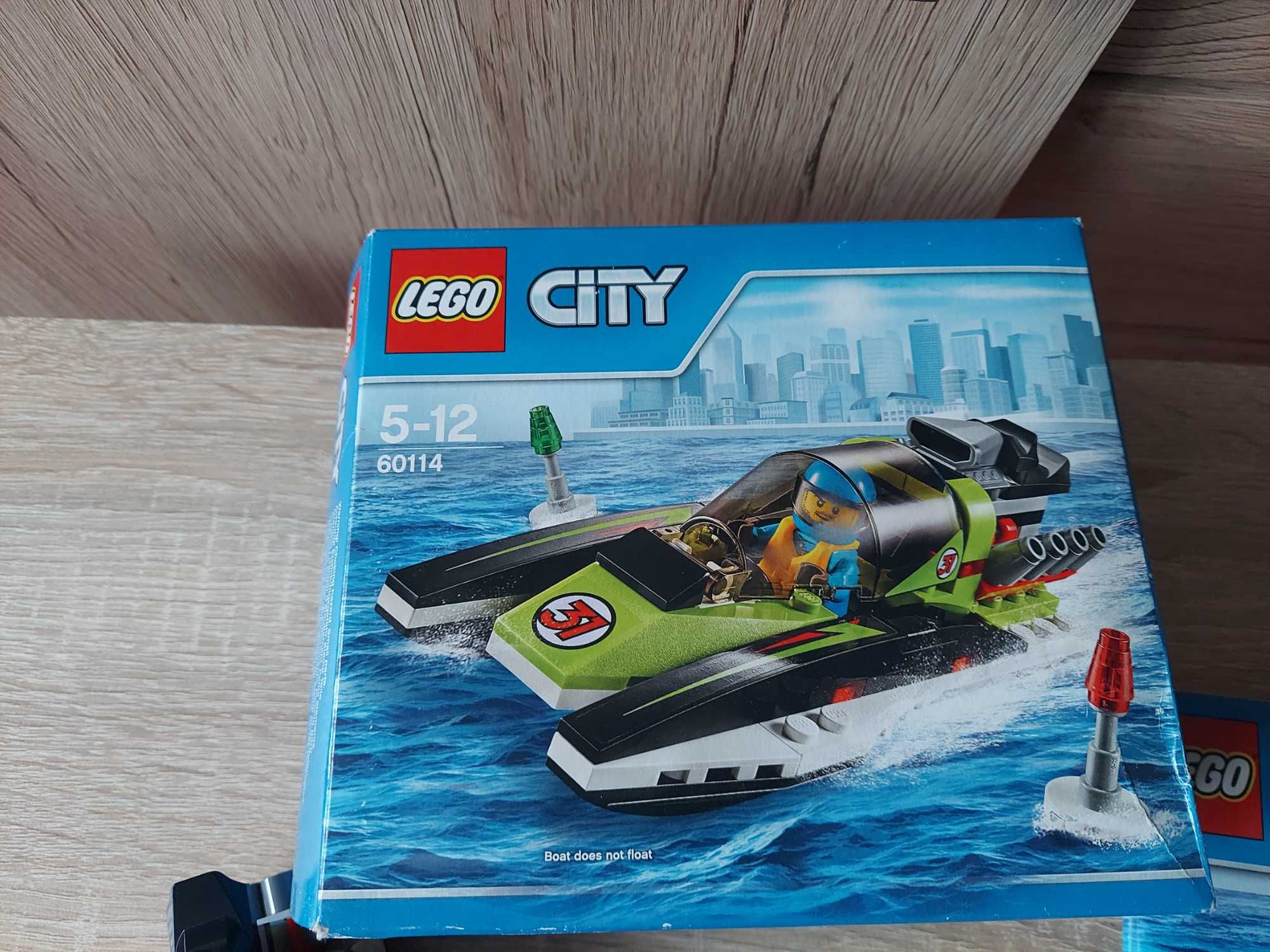 klocki Lego City 60114 Łódź wyścigowa