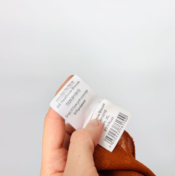 Bluzka w kolorze miedziano-pomarańczowym XL 42 Days Like This