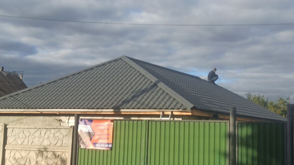 Покрівельні роботи під ключ.