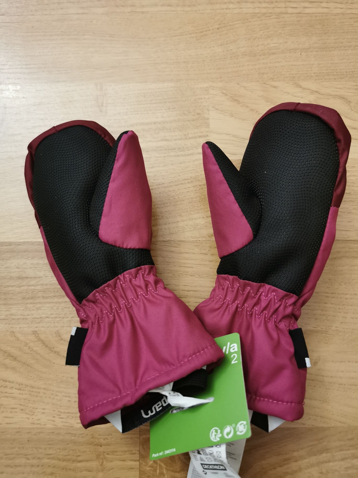 Rękawiczki zimowe narciarskie jednopalczaste Wed'ze (Decathlon)