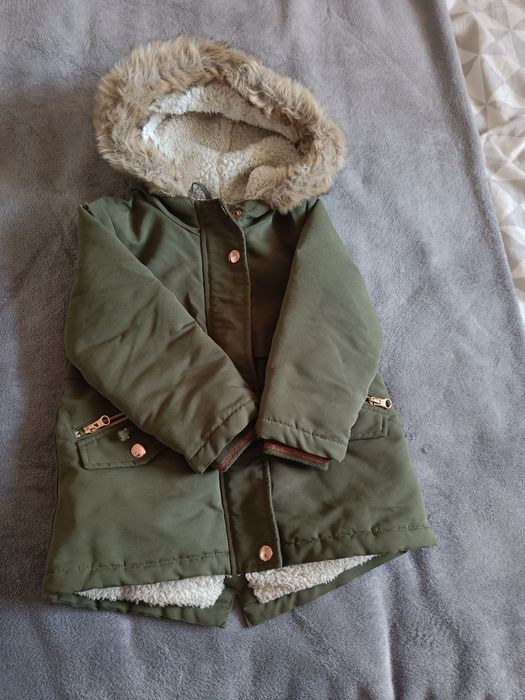 Kurteczka zimowa parka George dla dziewczynki 98
