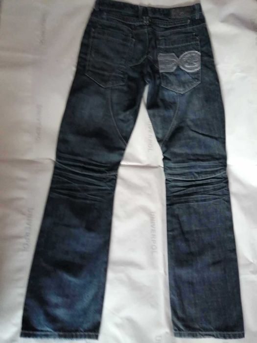 CROSSHATCH Black Label Spodnie Jeans Męskie 30L Bawełna Dżinsy