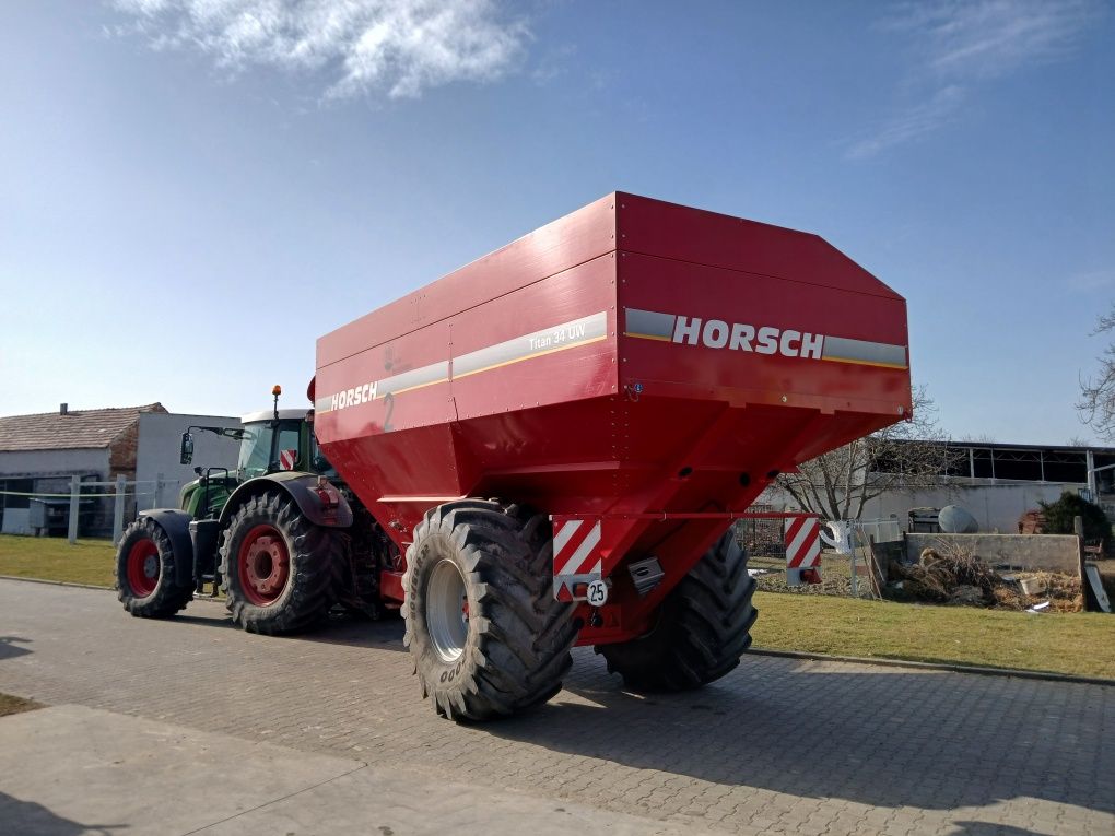 Przyczpa   wóz Przeładowcza przeładunkowa horsch UW 34