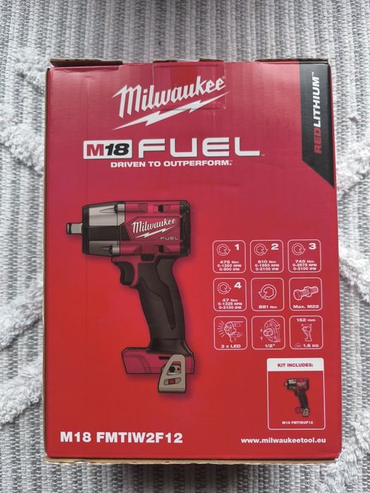 Sprzedam nowy klucz Milwaukee m18 fmtiw2f12-0