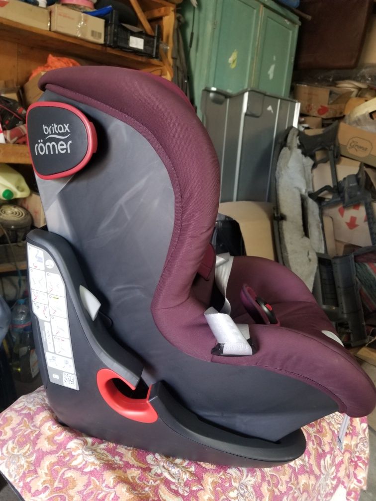 Автокресло Автокрісло Britax Römer KING II LS BLACK SERIES Burgundy Re