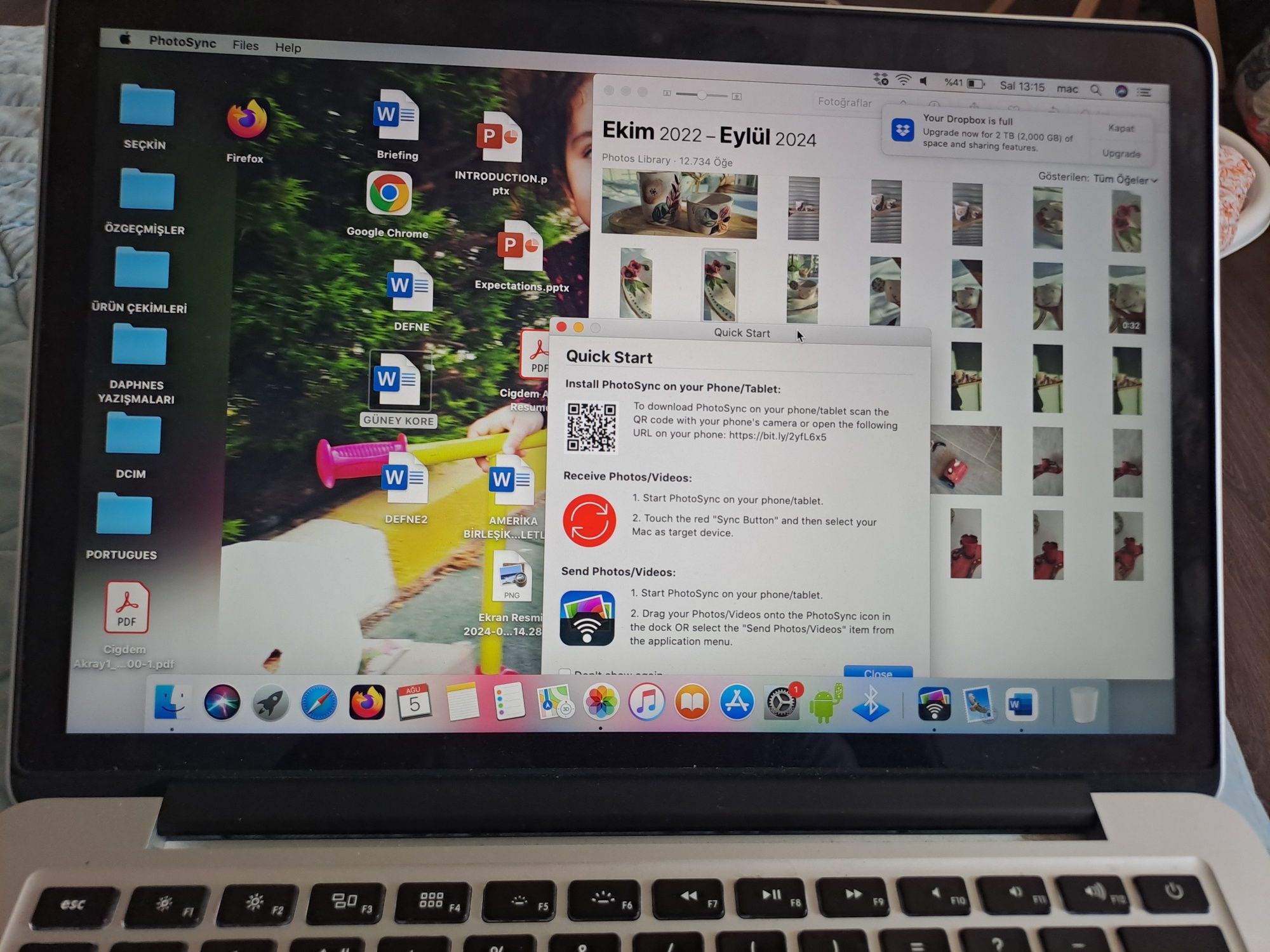 Macbook pro 13" 8gb