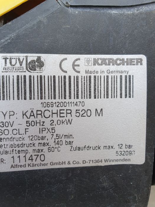 Мийка високого тиску Karcher 520m