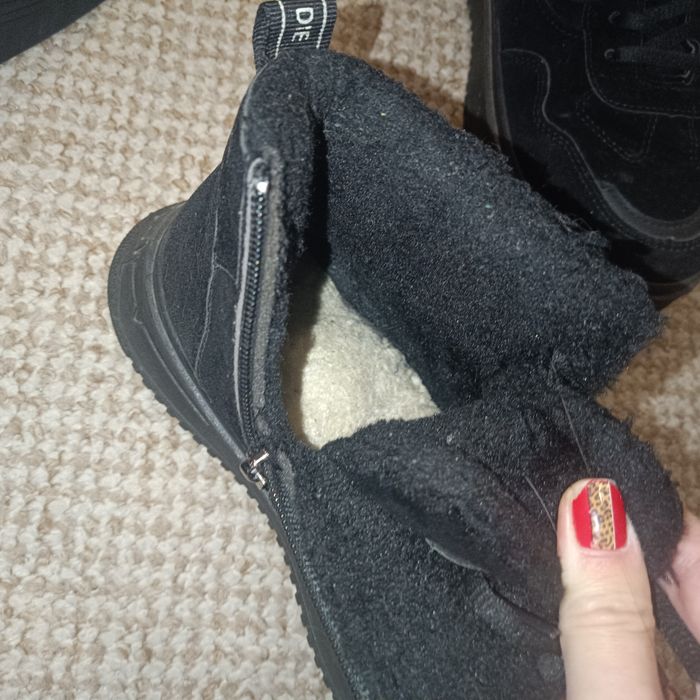 Ботинки женские теплые