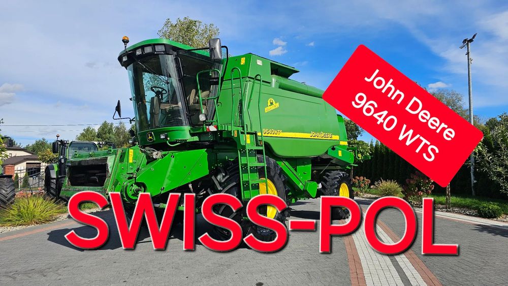 John Deere 9640 WTS Kombajn Zbożowy Transport Lexion 540 Lexion 415  9540 WTS JOHN 2264  John Deere 2264 Tucano Mega Medion 340