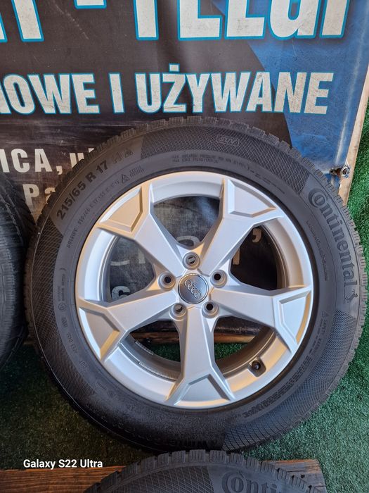 Koła zimowe 17 5×112 Audi Q3 Vw Tiguan Skoda Kodiaq Seat Tarraco