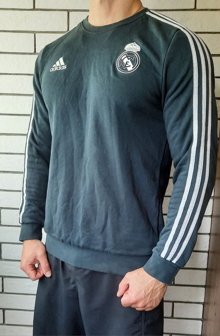 Світшот Adidas Real Madrid FC, кофта спортивна