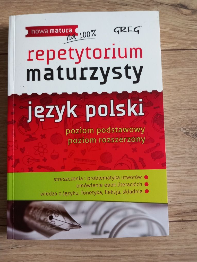Repetytorium maturzyst język polski 381 stron