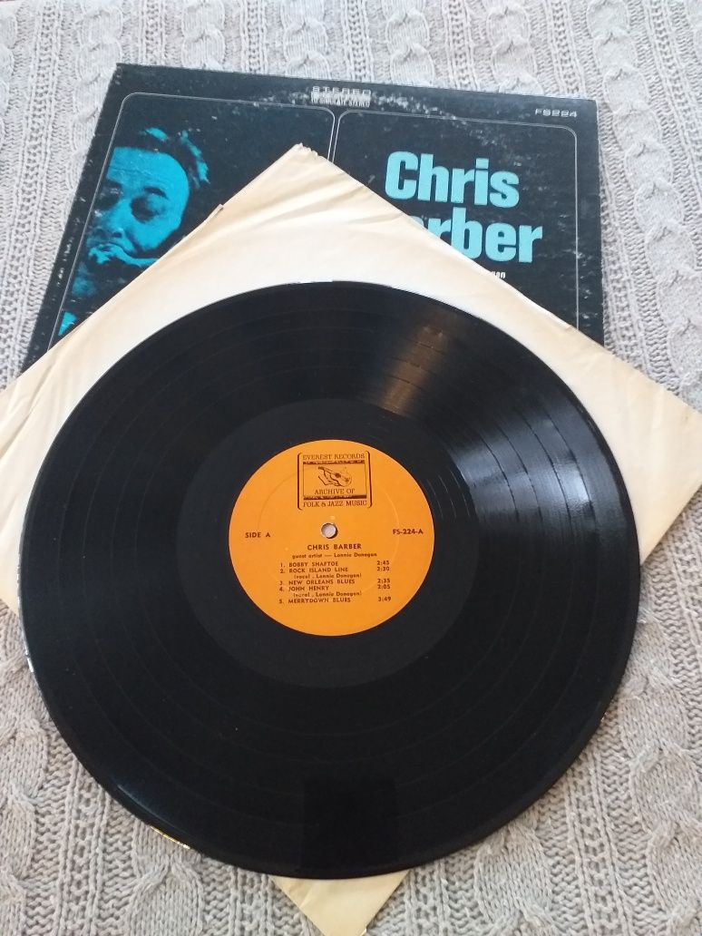 Chris Barber, Lonnie Donegan - płyta winylowa