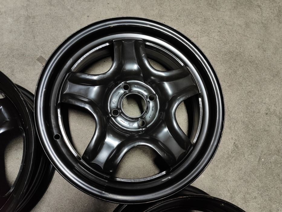 Felgi Stalowe Strukturalne Clio Dacia stepway 6Jx16" 4x100 et37 fs158