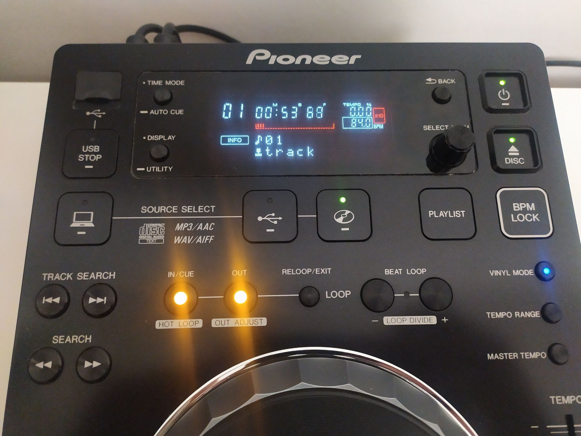 DJ CD player Pioneer CDJ-350 проигрыватель вертушка