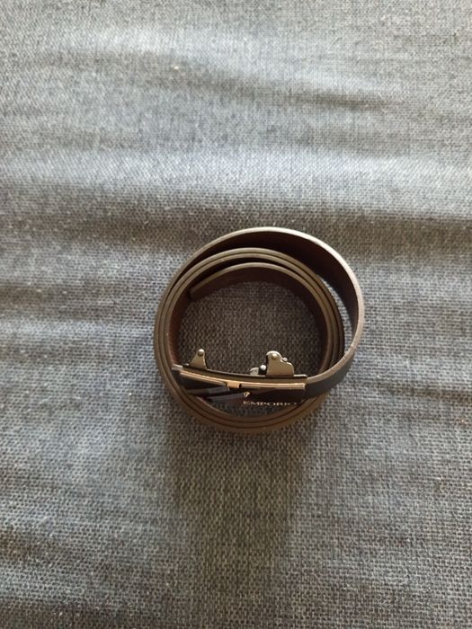 Pasek skórzany męski Emporio Armani 120