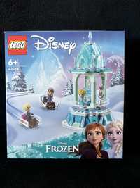 Zestaw klocków lego 43218 disney magiczna karuzela Anny i Elzy