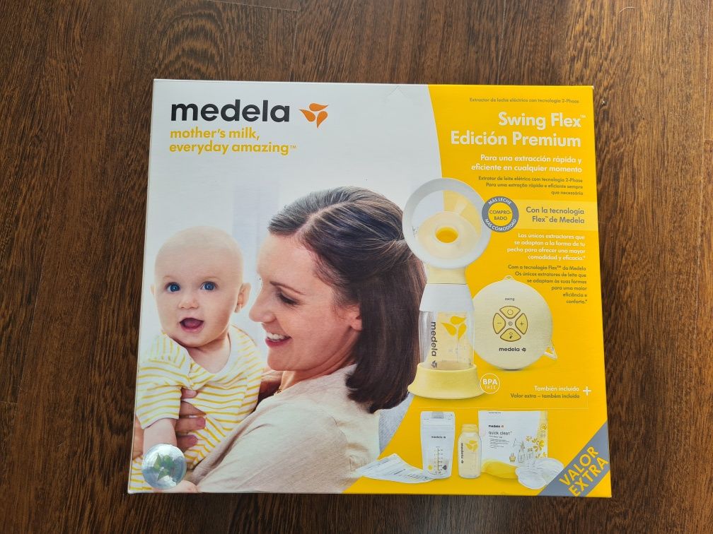 Extrator de leitei swing flex premium Medela