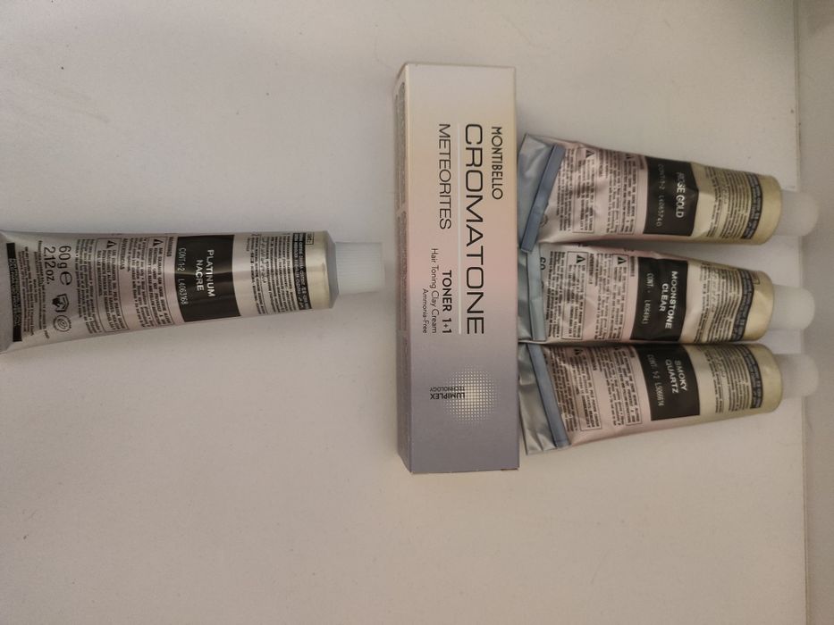 4 tonery Montibello, farba Fanola T.11, oxydant 2%