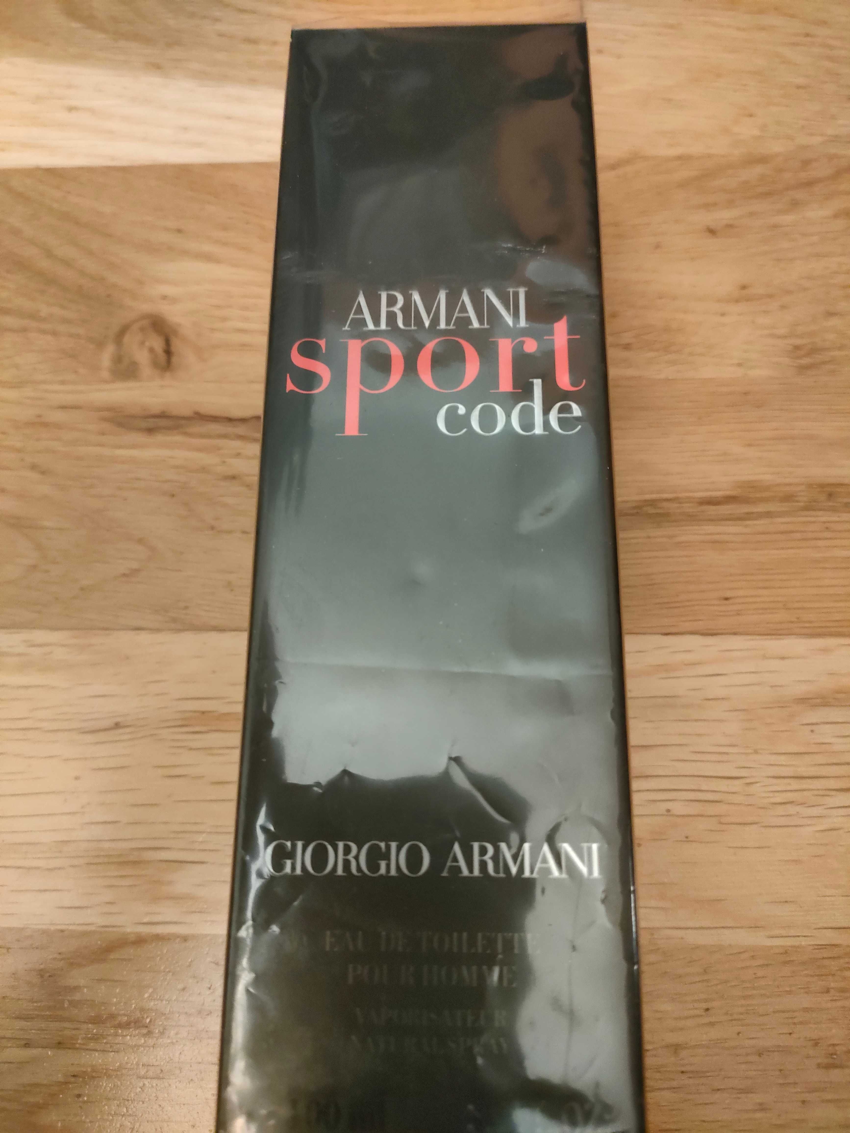 Giorgio Armani sport code unikat