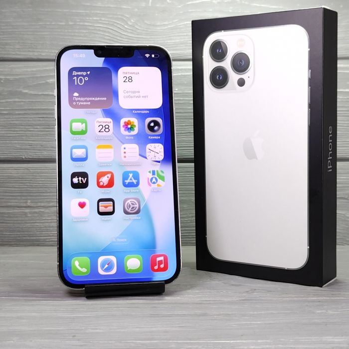 iPhone 13 Pro Max 128 GB Silver Гарантія до 12 місяців