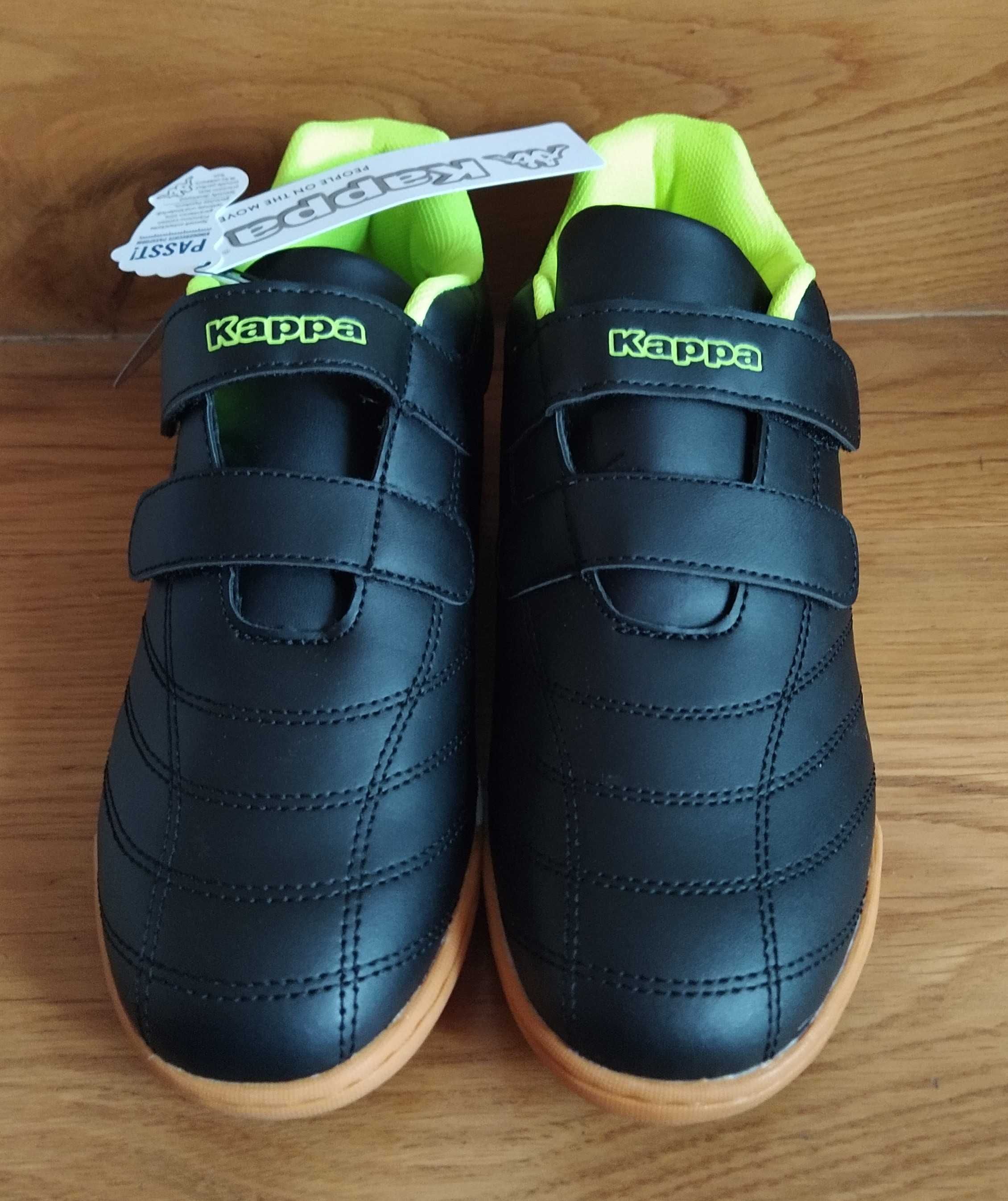 Buty adidasy dziecięce KAPPA halówki 35 czarne nowe