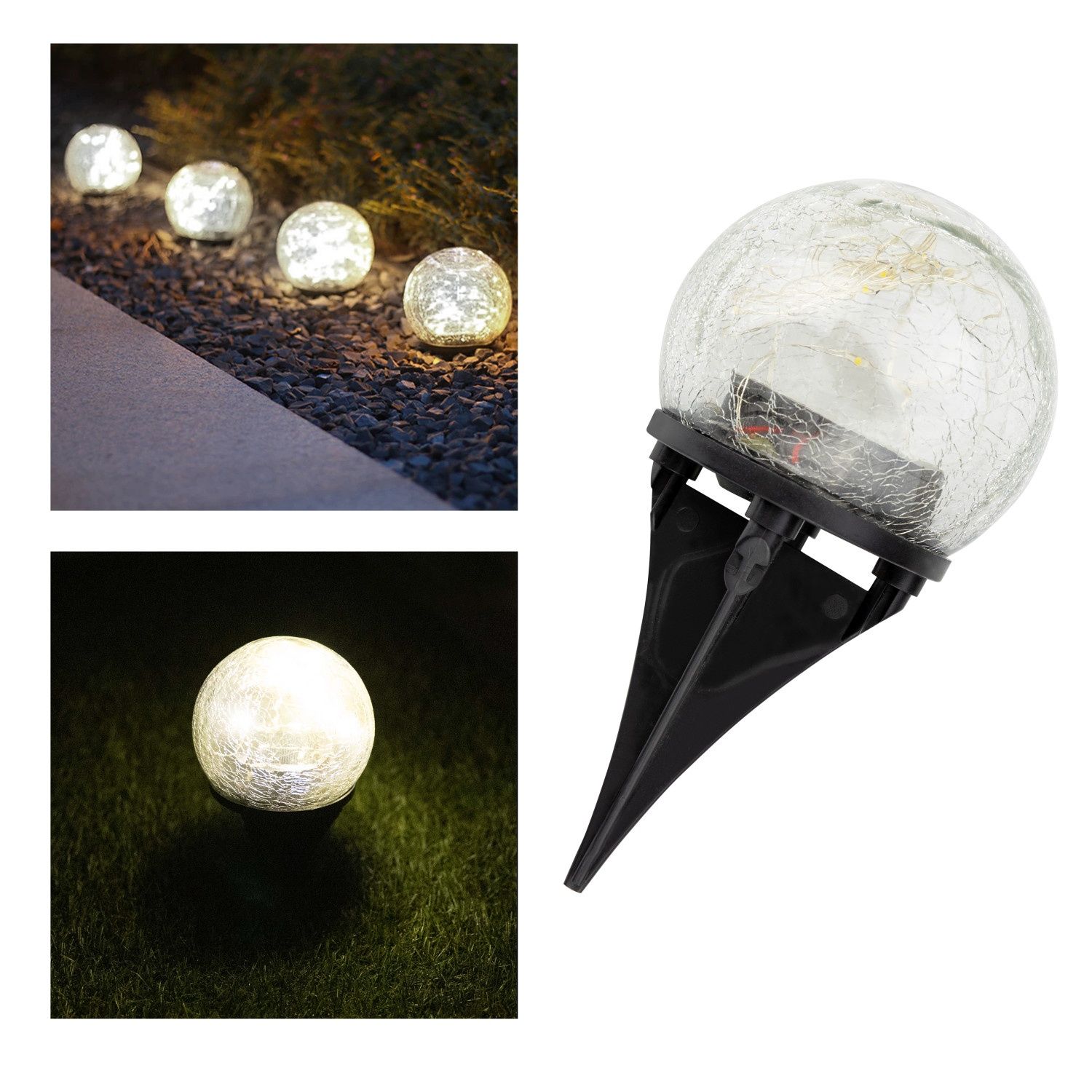 Lampa solarna, ogrodowa,led