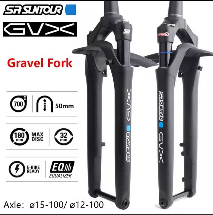 Амортизаційна вилка Suntour GVX (Gravel клас)