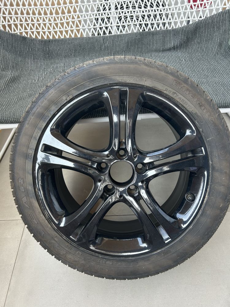 1x Goodyear EfficientGrip 215/55 R17 – opona letnia + felga alu