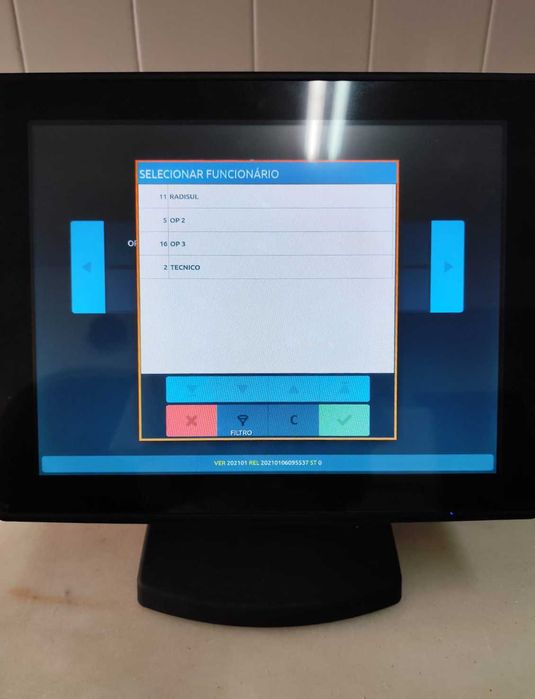 Conjunto POS, PC Touchscreen + Gaveta + Impressora