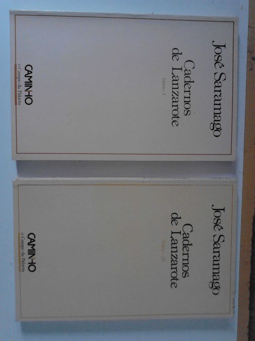 José Saramago cadernos de Lazarote, 5 livros