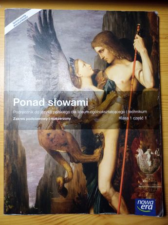 Ponad słowami klasa 1 część 1 - podręcznik do j. polskiego dla liceum