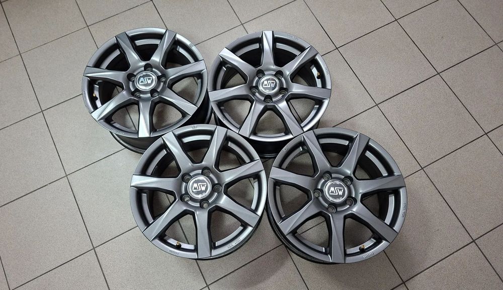 Felgi Aluminiowe 16 VW Audi Seat Skoda 5x112 ET 48 MSW 77