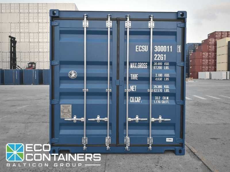 Kontener morski 20'DC one way nowy 6m / ZK
