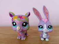 Littlest pet shop lps zestaw brokatowych figurek