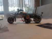 Model metalowy motoru
