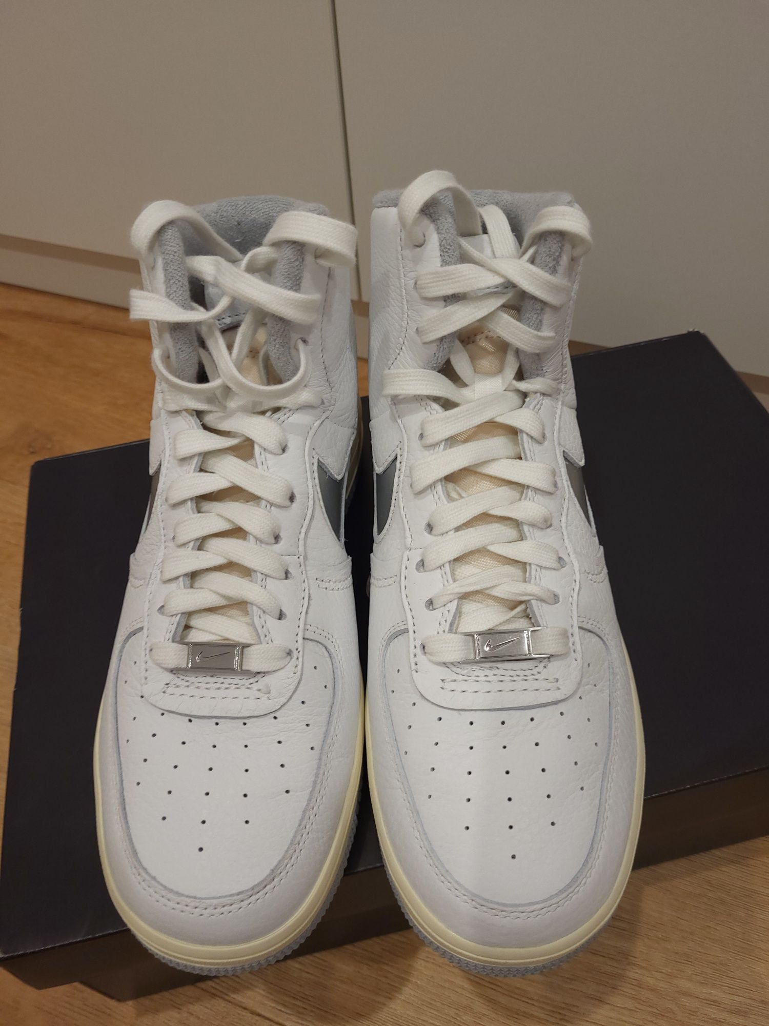 Nike Air Force 1 r.40.5/25,5 cm W AF1 sculpt nowe skóra wysokie sneake